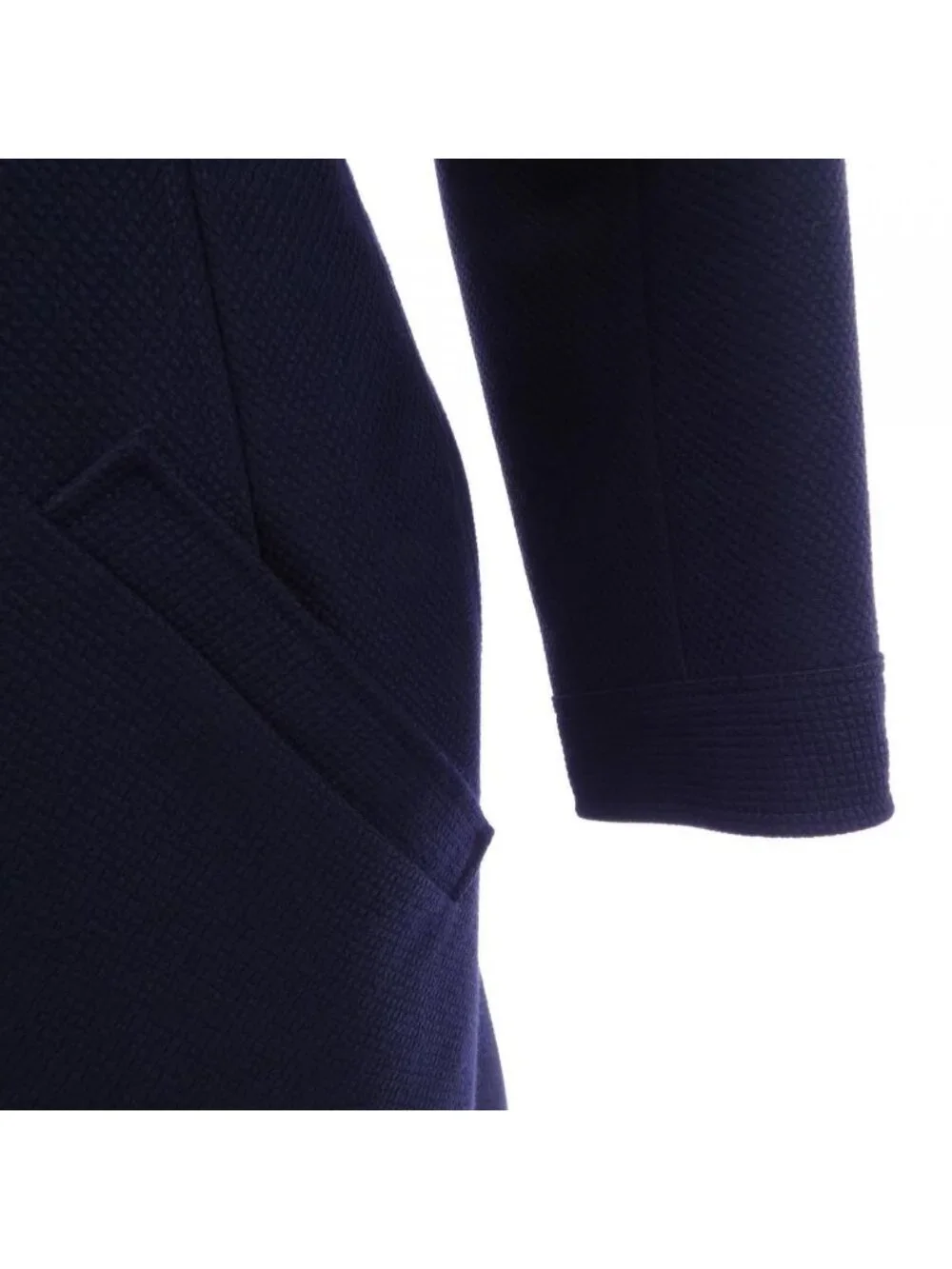 Chanel Vintage Coat Navy
